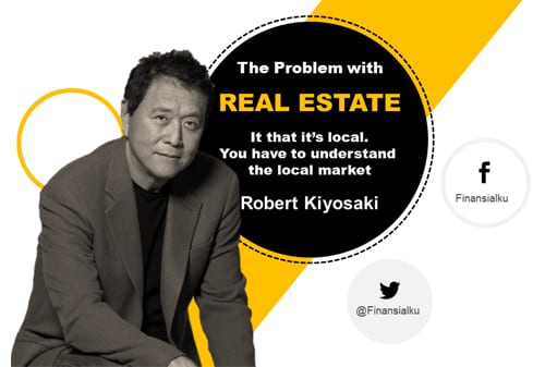 Kunci Sukses Investasi Real Estate menurut Kiyosaki (Website)