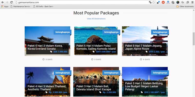 Gama Anantara - Bisnis Online