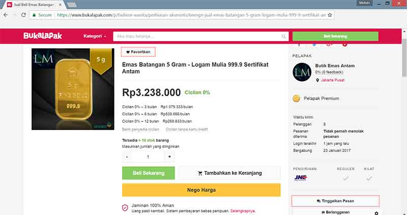 Dimana Tempat Membeli Emas yang Aman dan Terpercaya 3 - Finansialku
