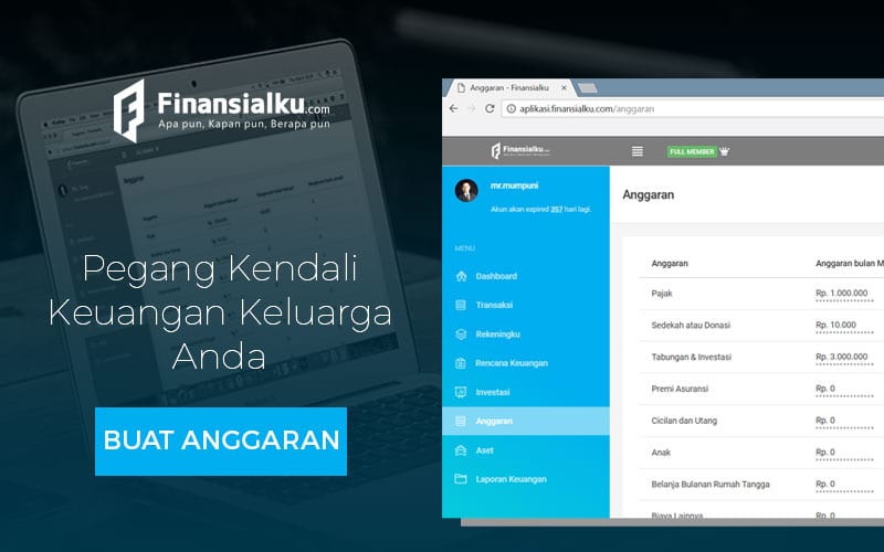 Iklan Aplikasi Ultimaprensa - Anggaran