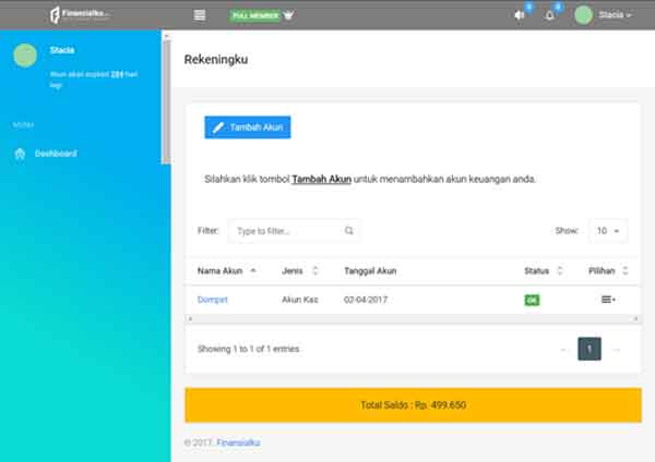DIY (Do It Yourself) Perencanaan Keuangan dengan Menggunakan Aplikasi Finansialku