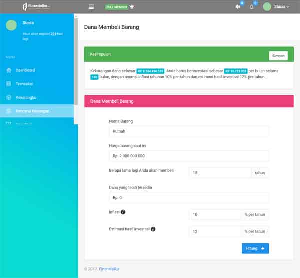 DIY (Do It Yourself) Perencanaan Keuangan dengan Menggunakan Aplikasi Finansialku