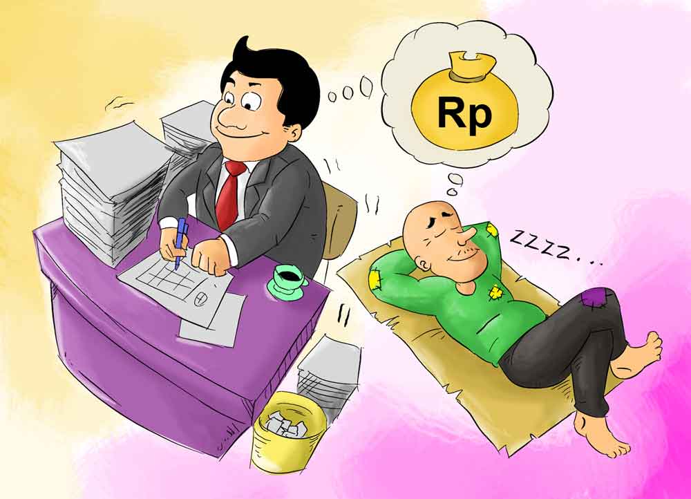 Ilustrasi Bermimpi menjadi Orang Kaya, Benar atau Salah 02 - Finansialku