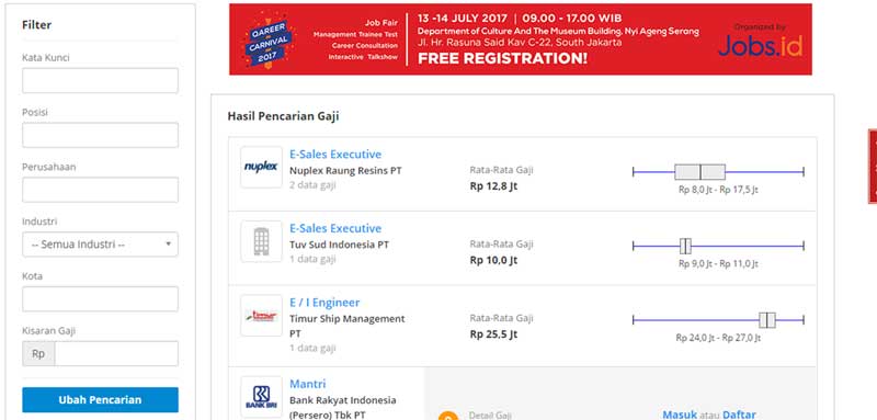 Apa Benar Gaji Anda Sudah Pas Cari Tahu di 5 Situs Cek Gaji Indonesia 04 - Finansialku