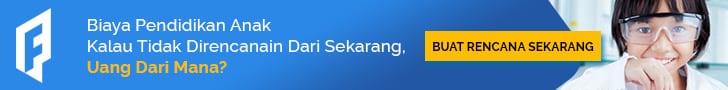 Iklan Banner Perencanaan Dana Pendidikan Anak - 728x90