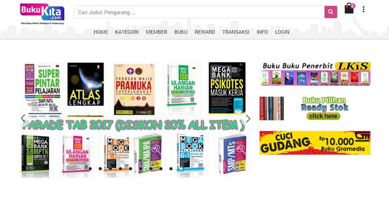 Tips Berburu Buku di Toko Buku Online Terpercaya Indonesia 03 - Finansialku