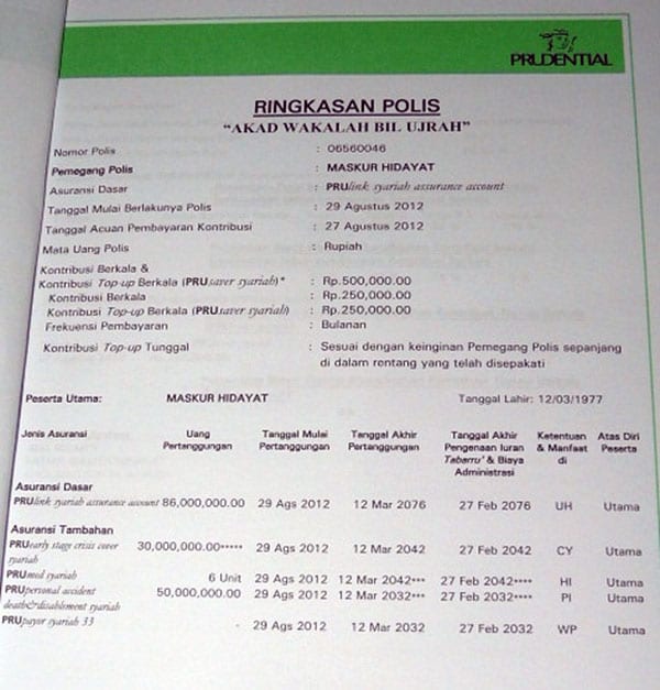 Bedah Polis Asuransi Unitlink Apa Saja yang Perlu Anda Cermati Biar Perlindungan Maksimal Premi Optimal 04 - Finansialku