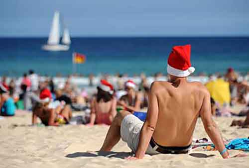 Liburan Natal Pantai Bondi Australia - Finansialku