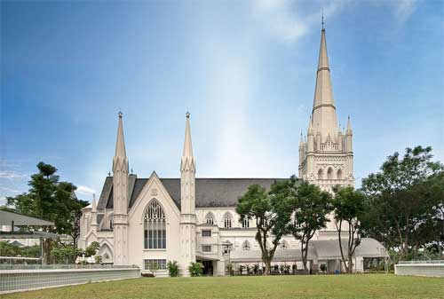 Tempat Wisata di Singapura 03 St. Andrew's Cathedral - Finansialku