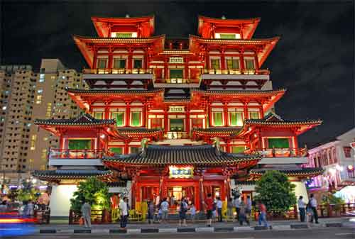 Tempat Wisata di Singapura 10 Buddha Tooth Relic Temple and Museum - Finansialku