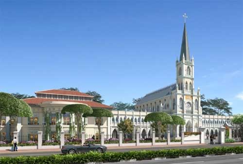 Tempat Wisata di Singapura 11 Chijmes - Finansialku