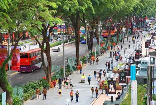 Tempat Wisata di Singapura 15 Orchard Road - Finansialku