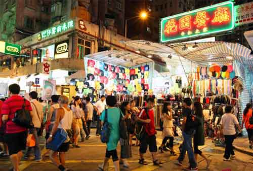 Wisata di Hong Kong 15 Ladies Market - Finansialku