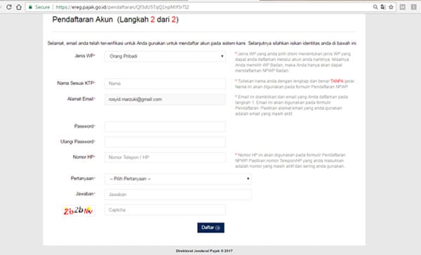 Cara Membuat NPWP Pribadi 07 - Finansialku