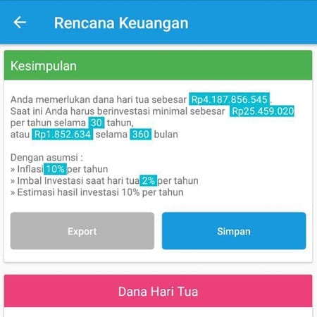 Rencana Dana Hari Tua Aplikasi Ultimaprensa 4