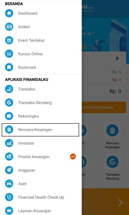 Rencana Keuangan Dana Persalinan Aplikasi Finansialku