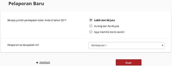 Baru Dapat NPWP Akhir Tahun, Bagaimana Lapor Pajaknya 04 Membuat Pelaporan Baru - Finansialku