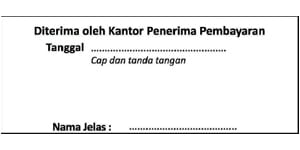 Diterima oleh Kantor Penerima Pembayaran (Contoh Surat Setoran Pajak) - Finansialku