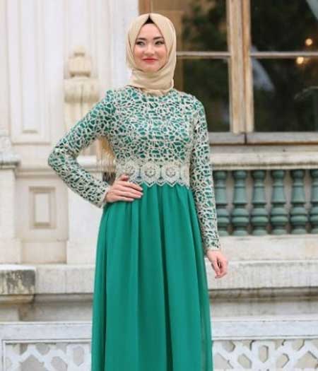 Tampil Trendy Dengan Baju Gamis Terbaru Tahun Ini 04 Gamis Sifon - Finansialku